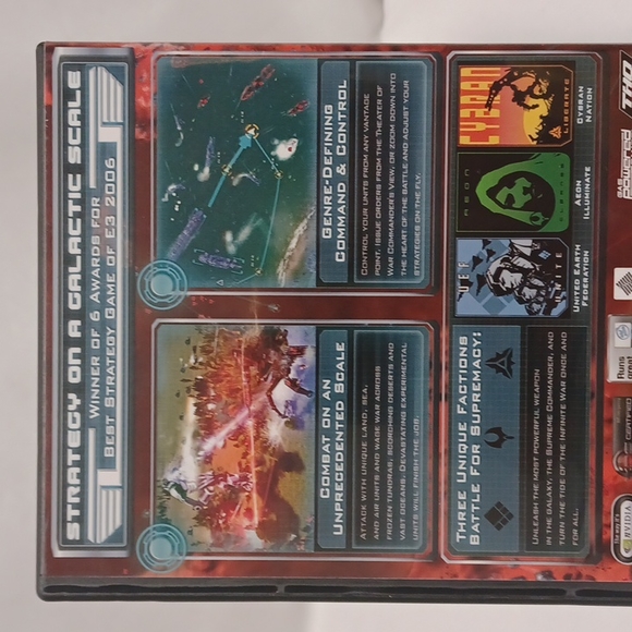 3/$12 Supreme Commander PC Game with Poster and Holographic Collectors Card - Picture 2 of 4